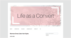 Desktop Screenshot of lifeasaconvert.com